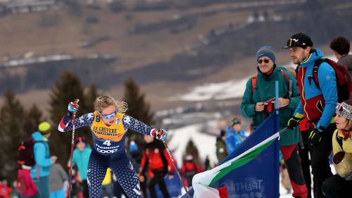 Diggins mette la 'quarta' nella 10 km TL di Les Rousses: trionfo davanti a Carl e Slind