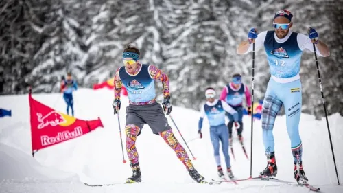 A La Féclaz va in scena la prima edizione del Red Bull Visée Nordique: una gara di biathlon... ricca di incognite