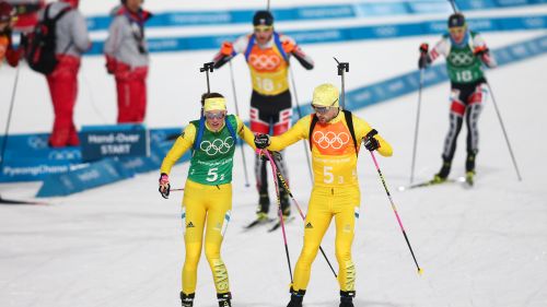 Dopo la vittoria nella sprint di Kontiolahti Hanna Öberg annuncia la fine della relazione con il biatleta Jesper Nelin