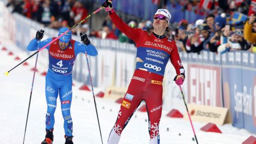 Che emozioni nello skiathlon iridata di Trondheim: arriva il bis per Klaebo, chiude 5° un eroico Pellegrino!