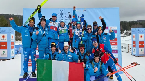 Bronzo azzurro nella staffetta mista iridata jr. di Lillehammer, trionfano i norge. Esulta la Francia tra gli U23