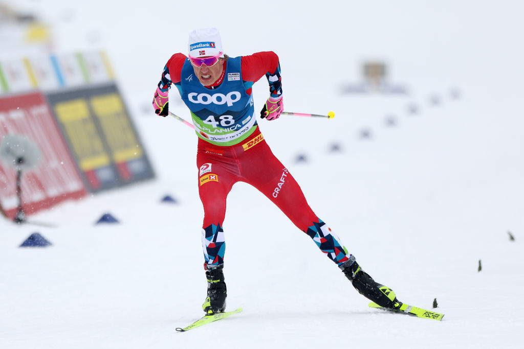 Klaebo-show nello skiathlon di Trondheim: bissato il successo della sprint. Italia mutilata...dall'influenza