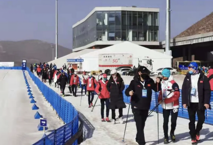 Positiva l'ispezione della FIS nel tracciato olimpico dello sci di fondo