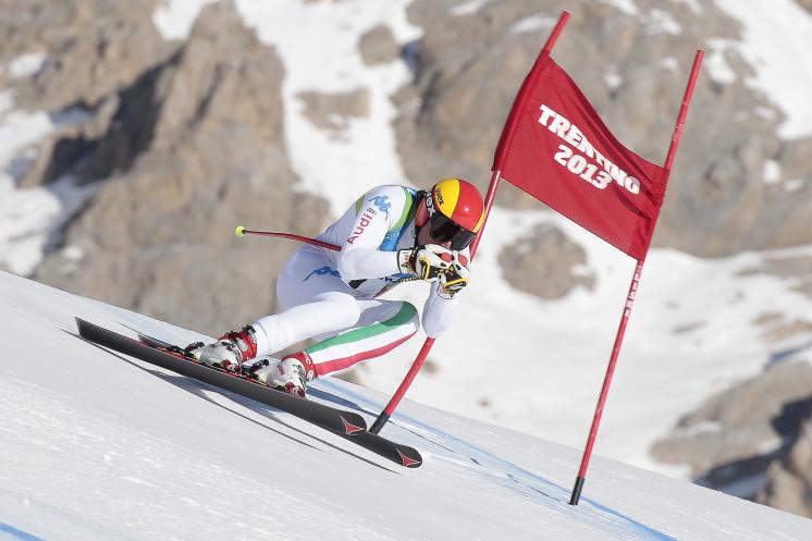 Cazzaniga secondo e Schieder terzo nella discesa a Sella Nevea!