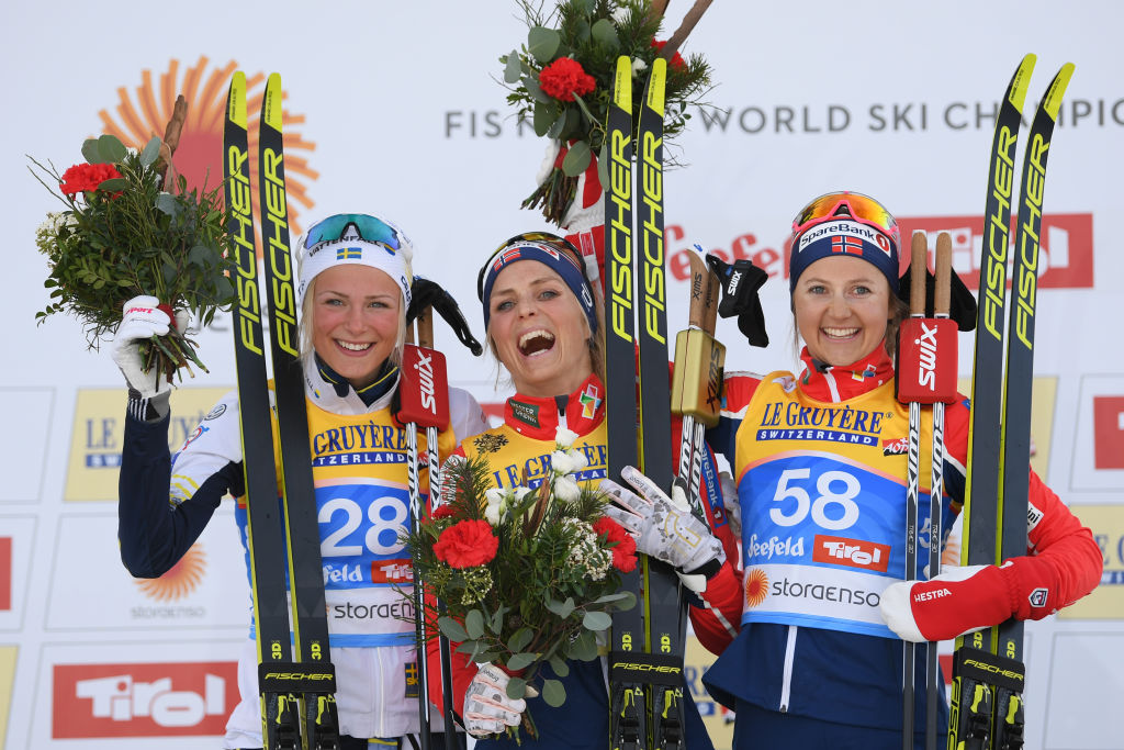 Mondiali Seefeld 10 km tc: medaglia d'oro a Therese Johaug, splendido argento per Frida Karlsson