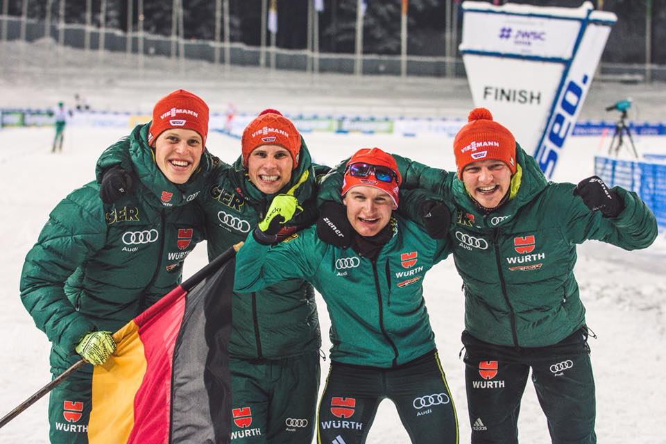 Combinata Nordica a Lahti: Germania è campione del mondo, Italia ottava