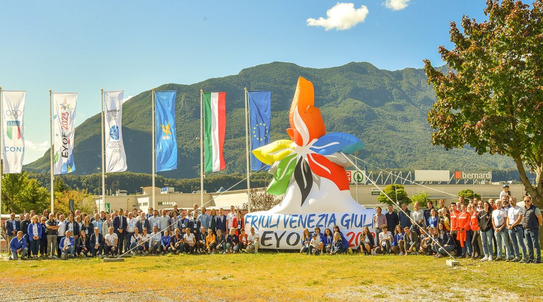 Visita del CONI e dei comitati olimpici europei in FVG, si procede a