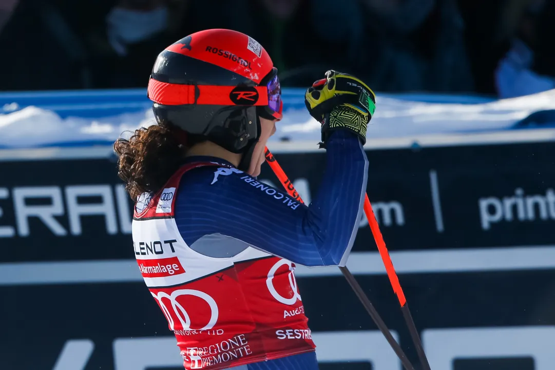 Sì Fede, il tuo sogno è un po' più vicino: 61 punti di vantaggio su Shiffrin a 4 gare dalla fine...
