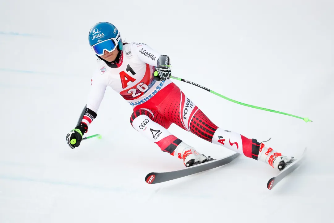 Fest è imbattibile anche nella seconda discesa di Sankt Anton: ottimo 4° posto per Cillara Rossi