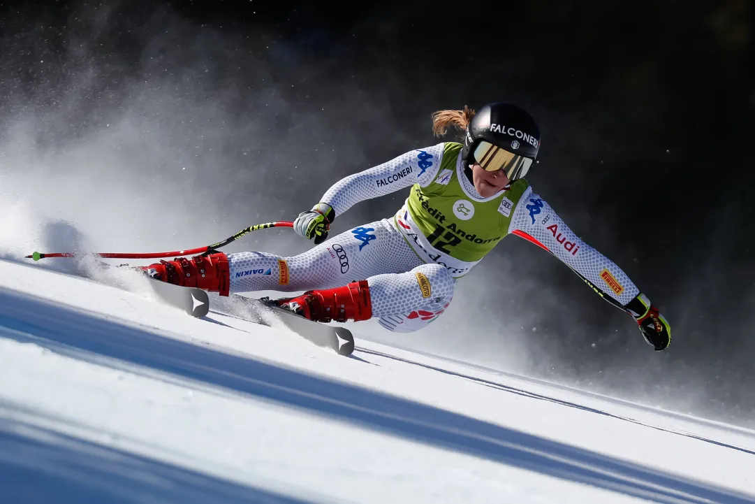 Shiffrin fa subito paura anche a Lake Louise, ma Goggia è vicina nella prima prova della discesa