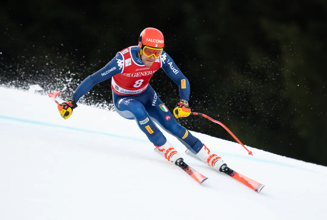 Discesa di Garmisch, Innerhofer c'è nel giorno dell'ultima gara della carriera di Peter Fill