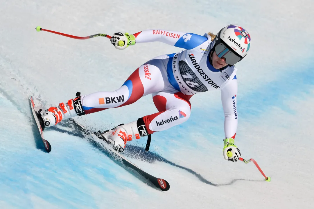 Rahel Kopp domina la discesa di Coppa Europa a Pila, ma l'Italia scopre Vittoria Cappellini