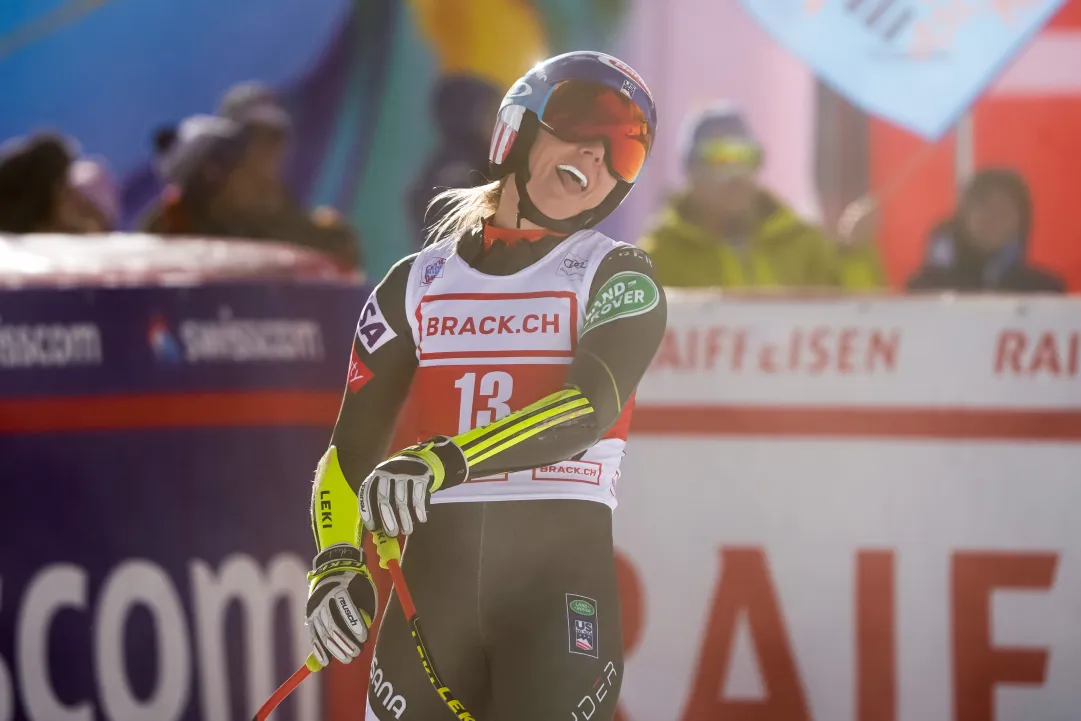 Mikaela Shiffrin sorride nonostante la beffa: 'Altro podio'. E rinuncia al parallelo pensando a Courchevel