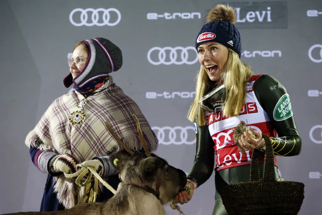 La quarta renna di Mikaela Shiffrin? Si chiamerà Ingemar: 'Il mio omaggio ad uno dei più grandi di sempre'