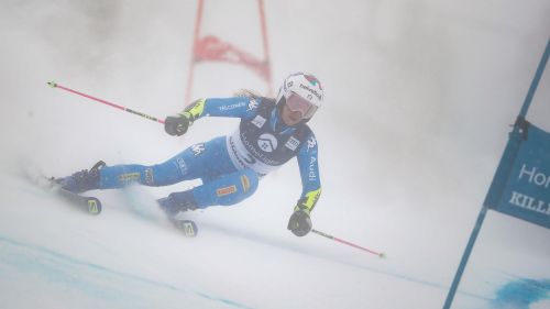 Della Mea quarta a metà gara dello slalom bis a Pass Thurn: che sfida tra Ljutic, Hrovat e Aicher