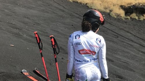 Federica Brignone scia sull'Etna con Nibali e Cairoli: una giornata 'diversa' prima di partire per l'Argentina