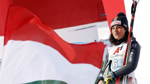 Sola è un fulmine sulla Aloch: 'Tite' seconda dopo la 1^ manche dello slalom di Coppa Europa dietro Hoerhager