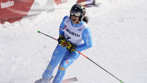 Sì Brignone, è una splendida medaglia! Il gigante mondiale è di super Shiffrin, Fede d'argento