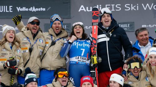 Federica Brignone vince il fiocco d'oro del galà Gazzetta ed è la nuova ambassador di 'Corty'