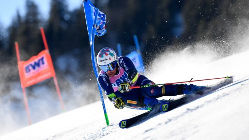 Davide Cazzaniga sfiora il podio in Coppa Europa: è quarto nella prima discesa di Wengen