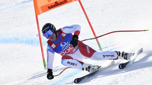 Dressen rovina la festa di Feuz e della Svizzera nella discesa di Saalbach. Miglior azzurro Marsaglia