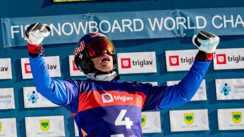 Snowboard a Cortina: nella notte del Faloria trionfa Ledecka (Ochner 4^), 'Fisch' torna sul podio