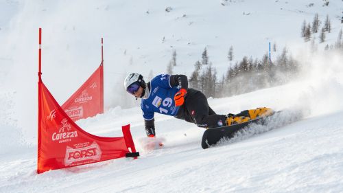 Arriva il primo podio per gli azzurri dello snowboard parallelo: 'Capitan Fisch' è 3° a Carezza