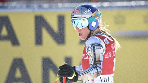 Bassino n° 1, Goggia col 3: subito brividi azzurri nella seconda discesa sulla Oreiller-Killy