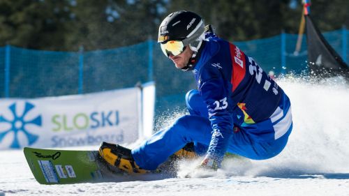 Il trionfatore di coppa Aaron March guida gli azzurri a Livigno: raduno primaverile sulla neve