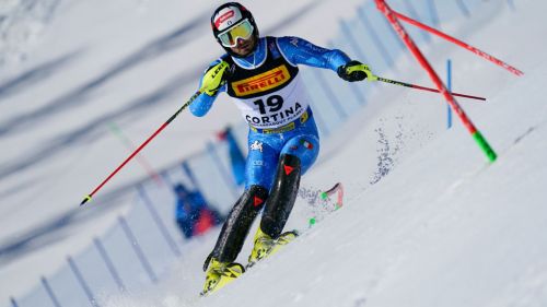 Goggia e Bassino sotto la neve di Livigno, per Manfred Moelgg allenamento individuale a San Vigilio