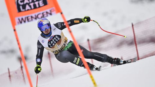 Sola è un fulmine sulla Aloch: 'Tite' seconda dopo la 1^ manche dello slalom di Coppa Europa dietro Hoerhager