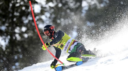 Tommaso Sala al comando dello slalom tricolori, Gross a soli 2 centesimi: Vinatzer insegue a La Thuile