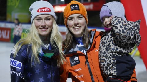Anche nel 'pantano' di Zagabria davanti c'è Shiffrin: Mikaela perfetta nella 1^ manche, poi Swenn Larsson e Vlhova