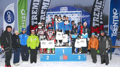 La Germania vince il prologo dell'AlpeCimbra FIS Children Cup: parla tedesco il team event, Italia ai piedi del podio