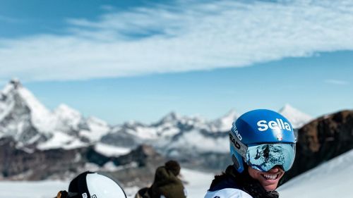 Romane Miradoli, il ritorno e il sorriso: 'Non provo dolore al ginocchio'. Obiettivo Lake Louise