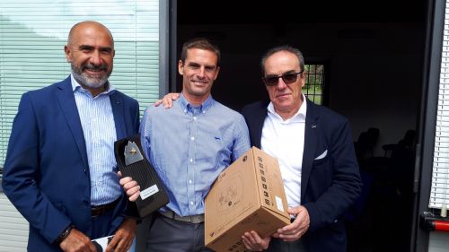 Premio Gli Allenatori a Torino, a Simone Del Dio assegnato il titolo di miglior tecnico piemontese dell'anno