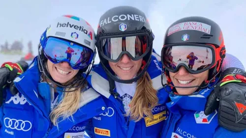 Gianluca Rulfi è soddisfatto del lavoro delle stelle azzurre: 'Sotto con la velocità, condizioni ideali qui ad Ushuaia'