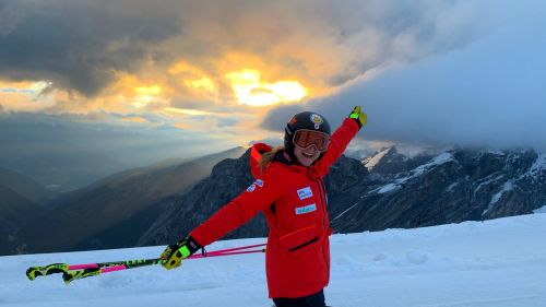 Aleksander Aamodt Kilde è arrivato sulle Alpi: primo allenamento all'ombra del Cervino