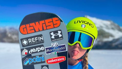 E' già tempo di neve per gli azzurri dello snowboard cross: una settimana in pista allo Stelvio