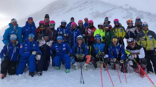 'Osservati' a Santa Caterina Valfurva: si lavora in velocità con Carca e arriva Blardone... con i ragazzi della C
