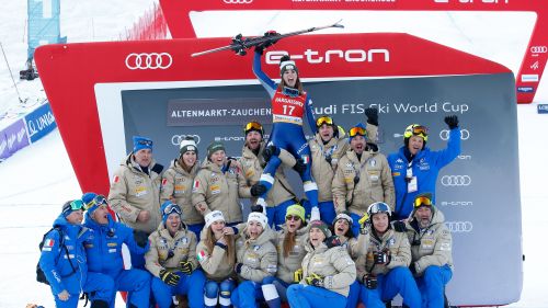 Le voci del podio a quattro di Adelboden. Kranjec: 'Sapevo che sarebbe stato tutto possibile'