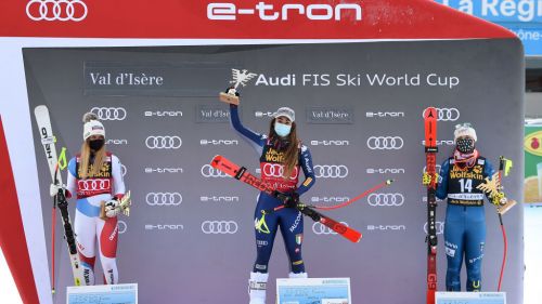 Finalmente Sofia! Val d'Isère è di Goggia, nella seconda discesa Suter deve piegarsi alla bergamasca