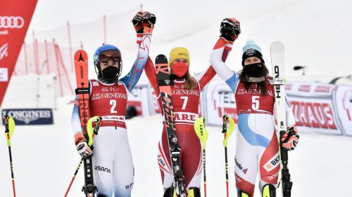 Ester Ledecka non si ferma mai: ancora sugli sci a Livigno e l'ufficialità di Franz Gamper al suo fianco
