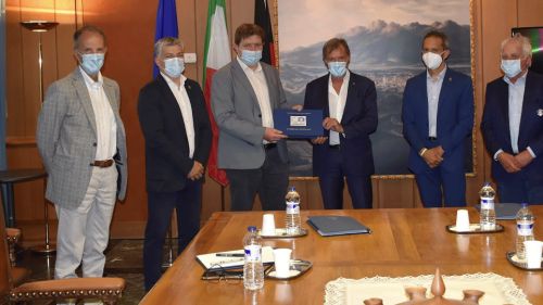 Aosta sede dell'incontro tra Roda e i vertici regionali: al centro anche il progetto CdM a Cervinia-Zermatt