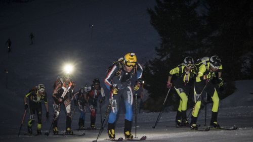Tra Bormio e lo Stelvio, azzurri della nazionale di skialp al lavoro nel quarto raduno della pre season