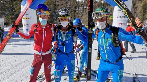 Eydallin e Antonioli 1° e 3° nell'individuale in Val Martello. E gli azzurri dominano a livello U23 e U20