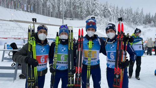 Tutta l'emozione di Giacomel, primo 2000 a podio in CdM: 'Una staffetta bellissima, grazie ai miei compagni'