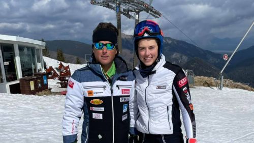 Ester Ledecka non si ferma mai: ancora sugli sci a Livigno e l'ufficialità di Franz Gamper al suo fianco