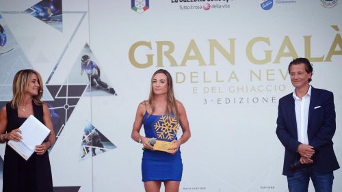 Federica Brignone vince il fiocco d'oro del galà Gazzetta ed è la nuova ambassador di 'Corty'