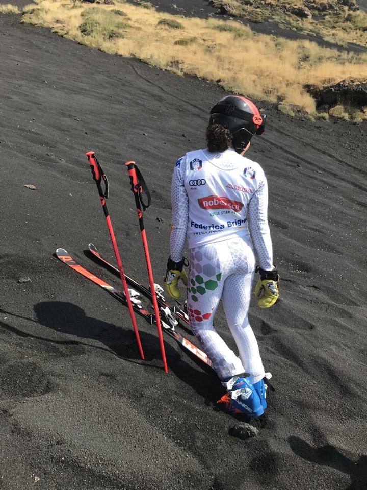 Federica Brignone scia sull'Etna con Nibali e Cairoli: una giornata 'diversa' prima di partire per l'Argentina